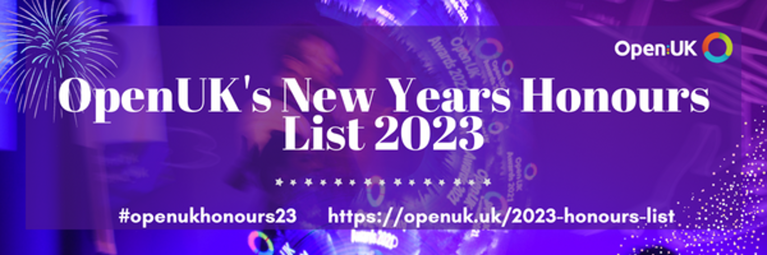 OpenUK's 2023 New Year's Honours List OpenUK
